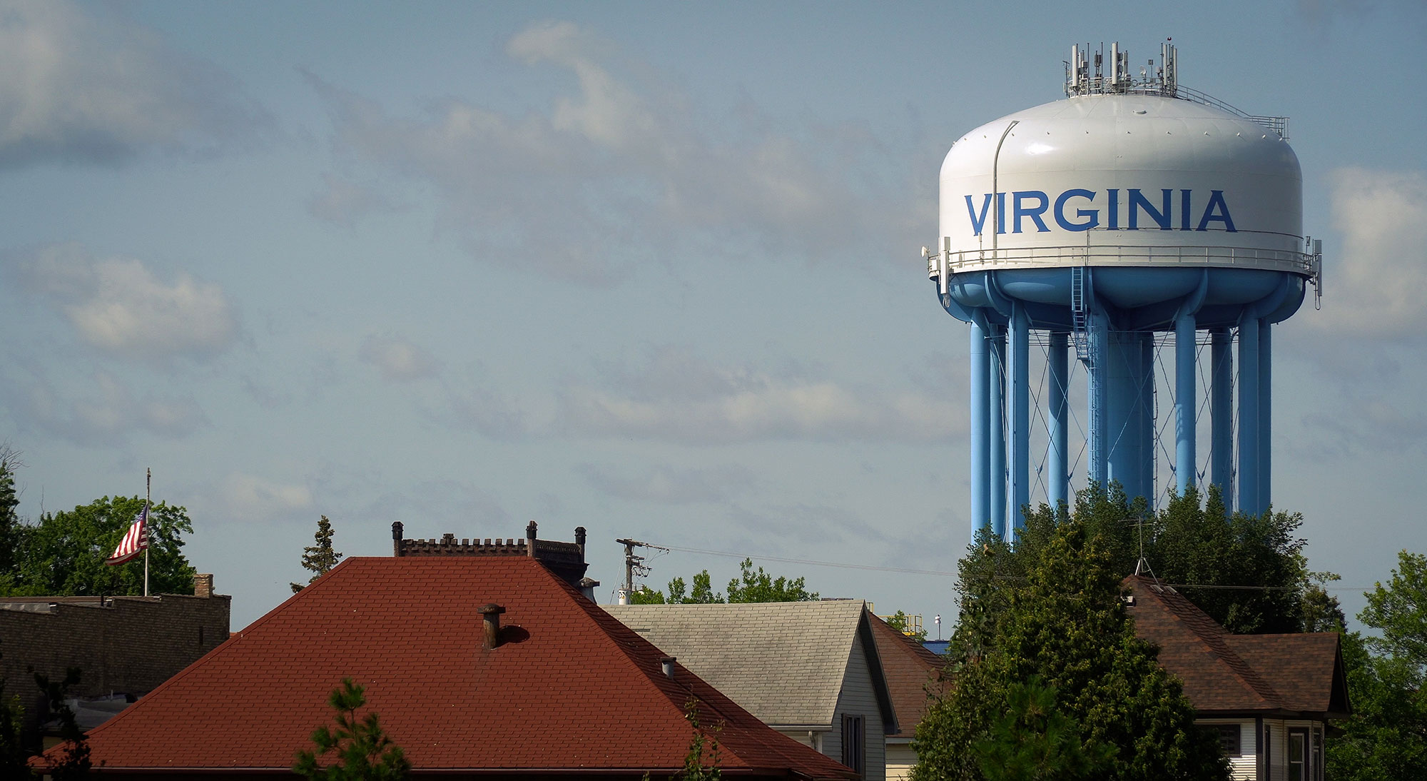 Virginia water tower